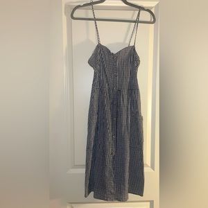 Gingham MIDI Dress